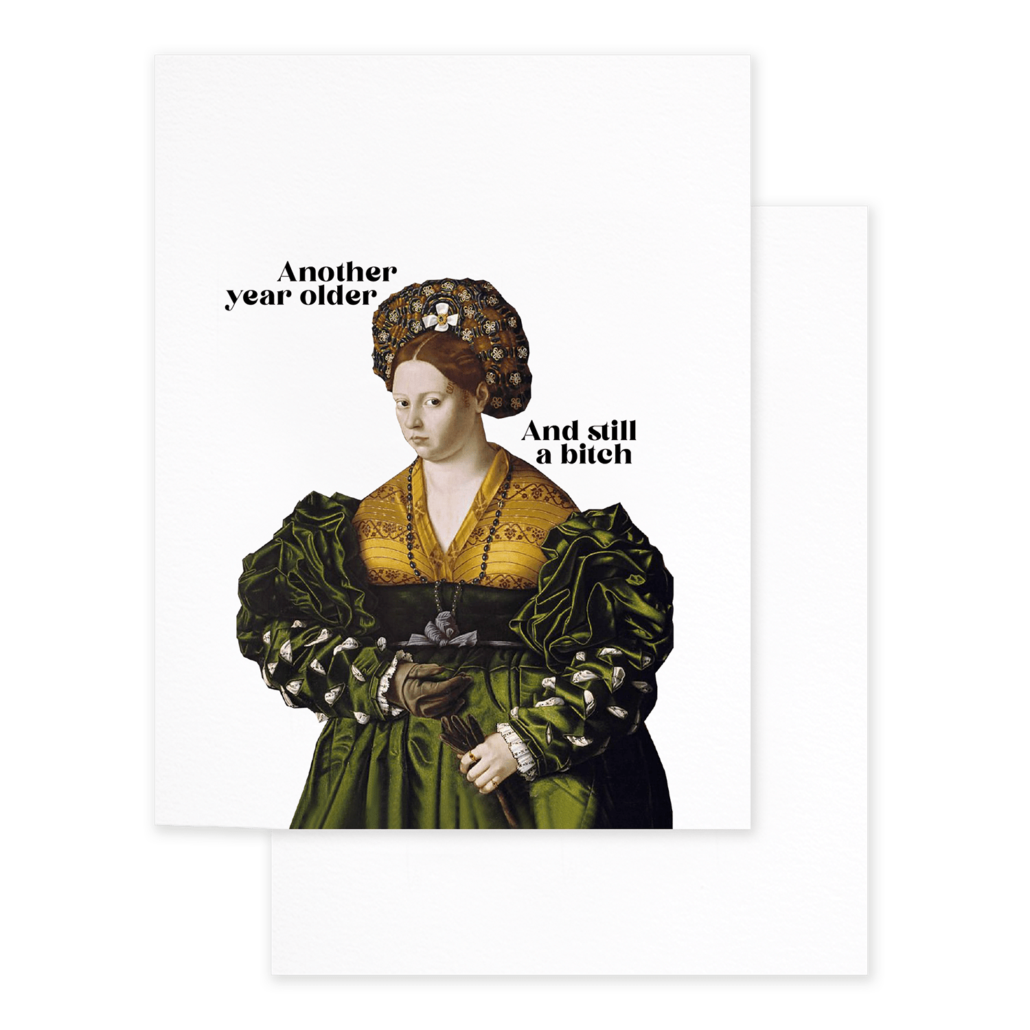 Still A Bitch, Funny Birthday Greeting Card - Box Turtle