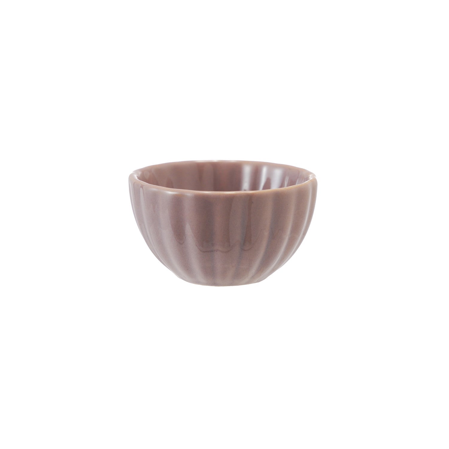 Stoneware Ribbed Bowl - Box Turtle