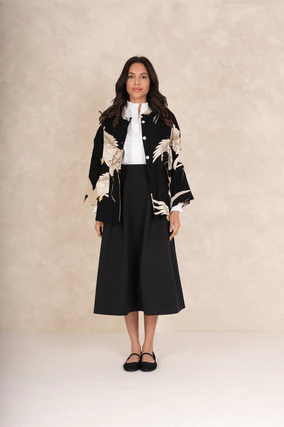 Stork Black Summer Jacket - Box Turtle