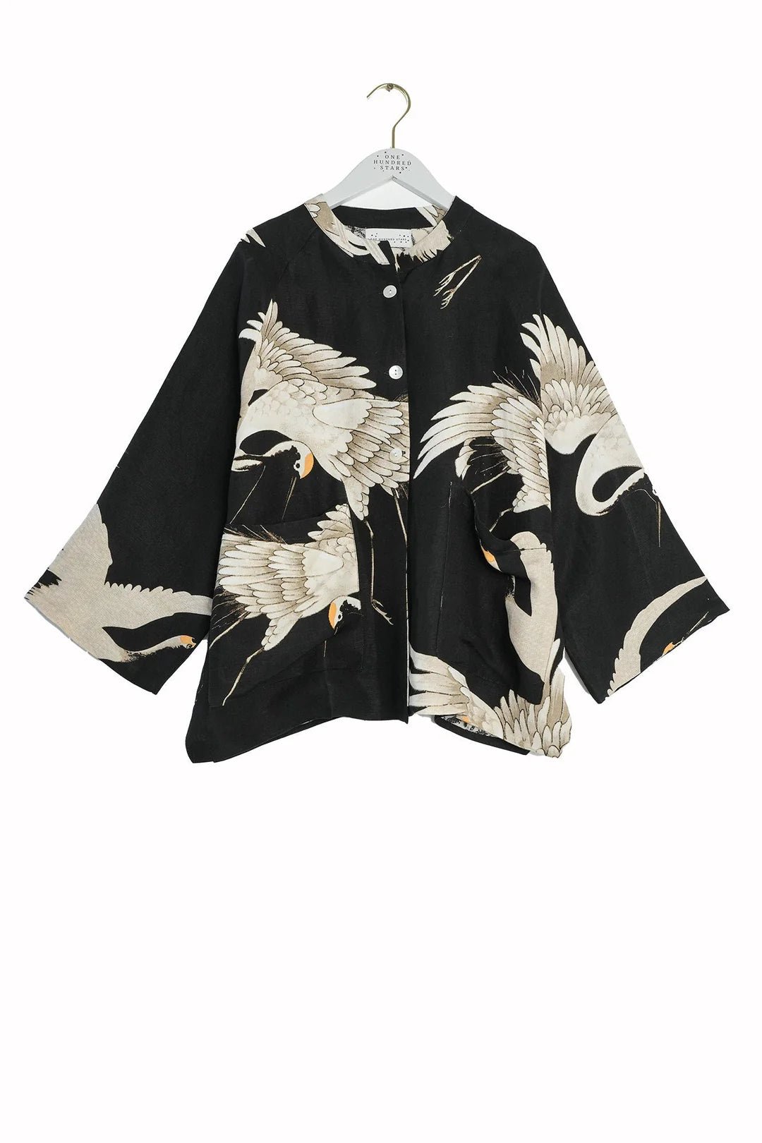 Stork Black Summer Jacket - Box Turtle