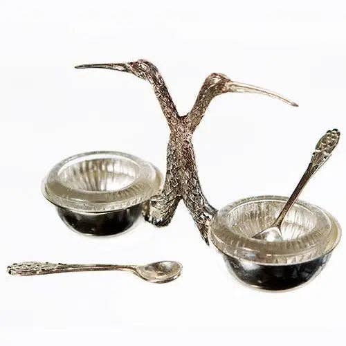 Stork Salt and Pepper Cellar - Box Turtle