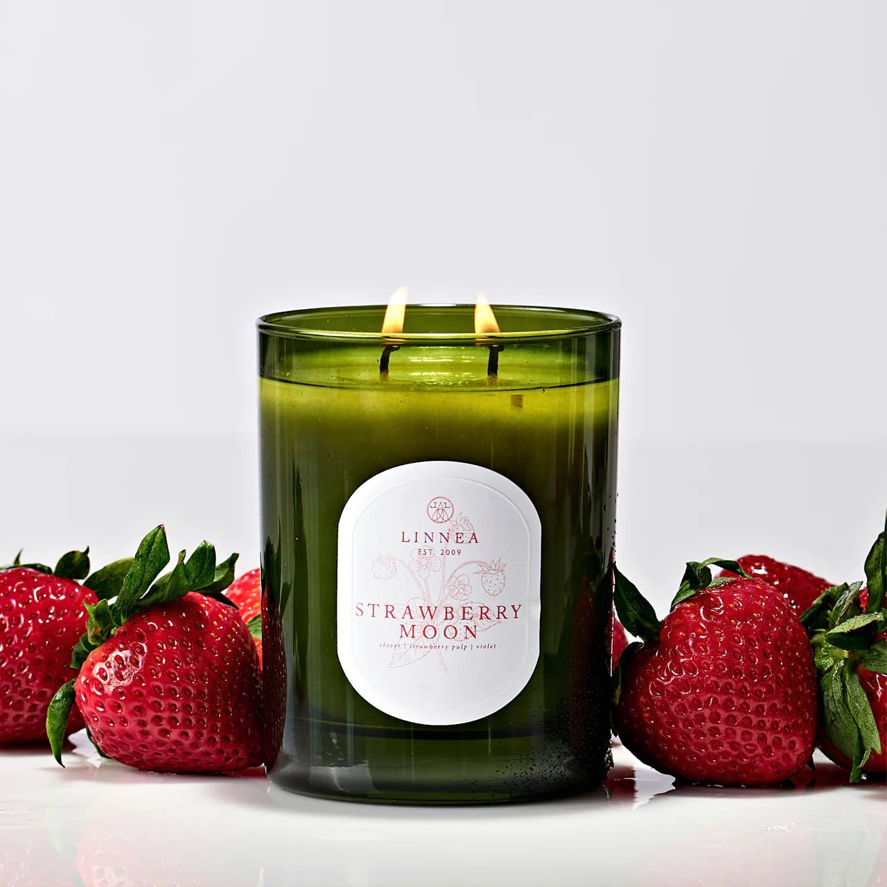 Strawberry Moon Candle - Box Turtle