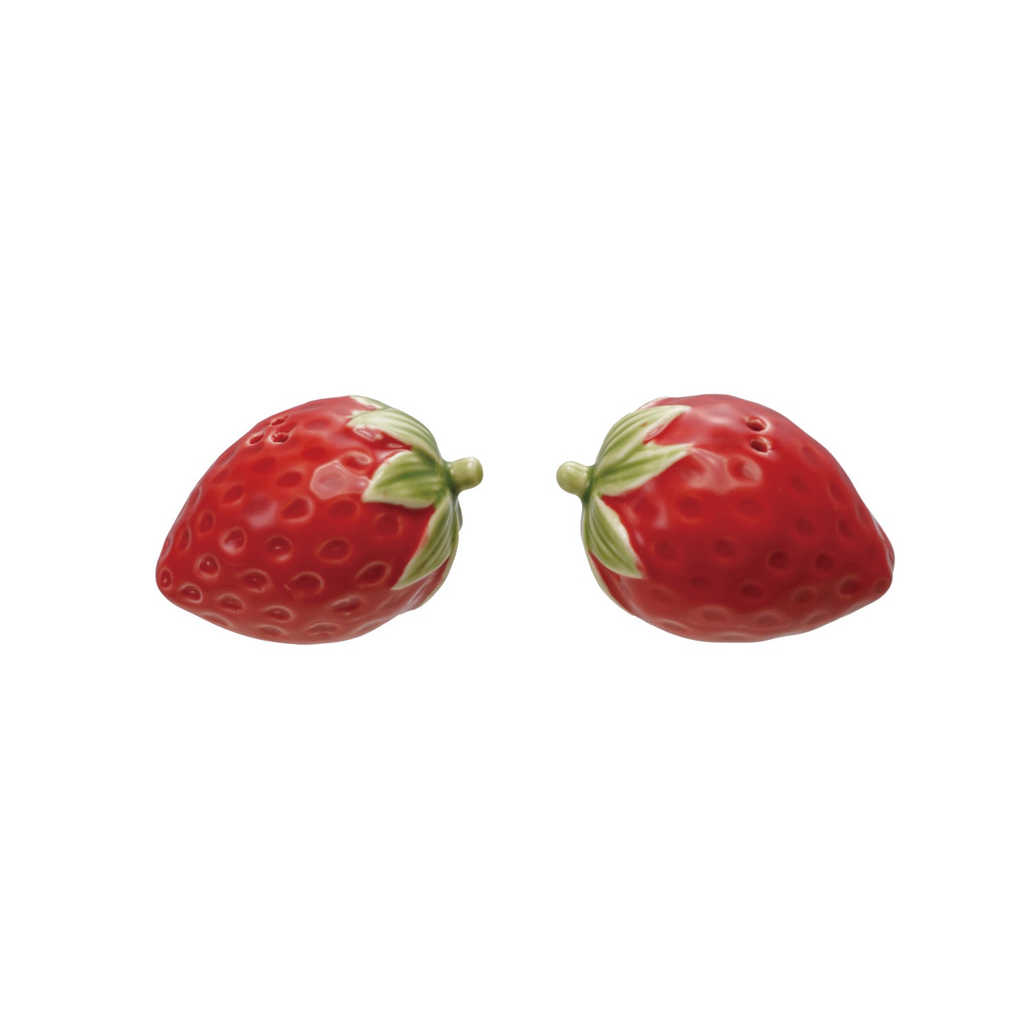 Strawberry Shaped Salt & Pepper Shakers - Box Turtle