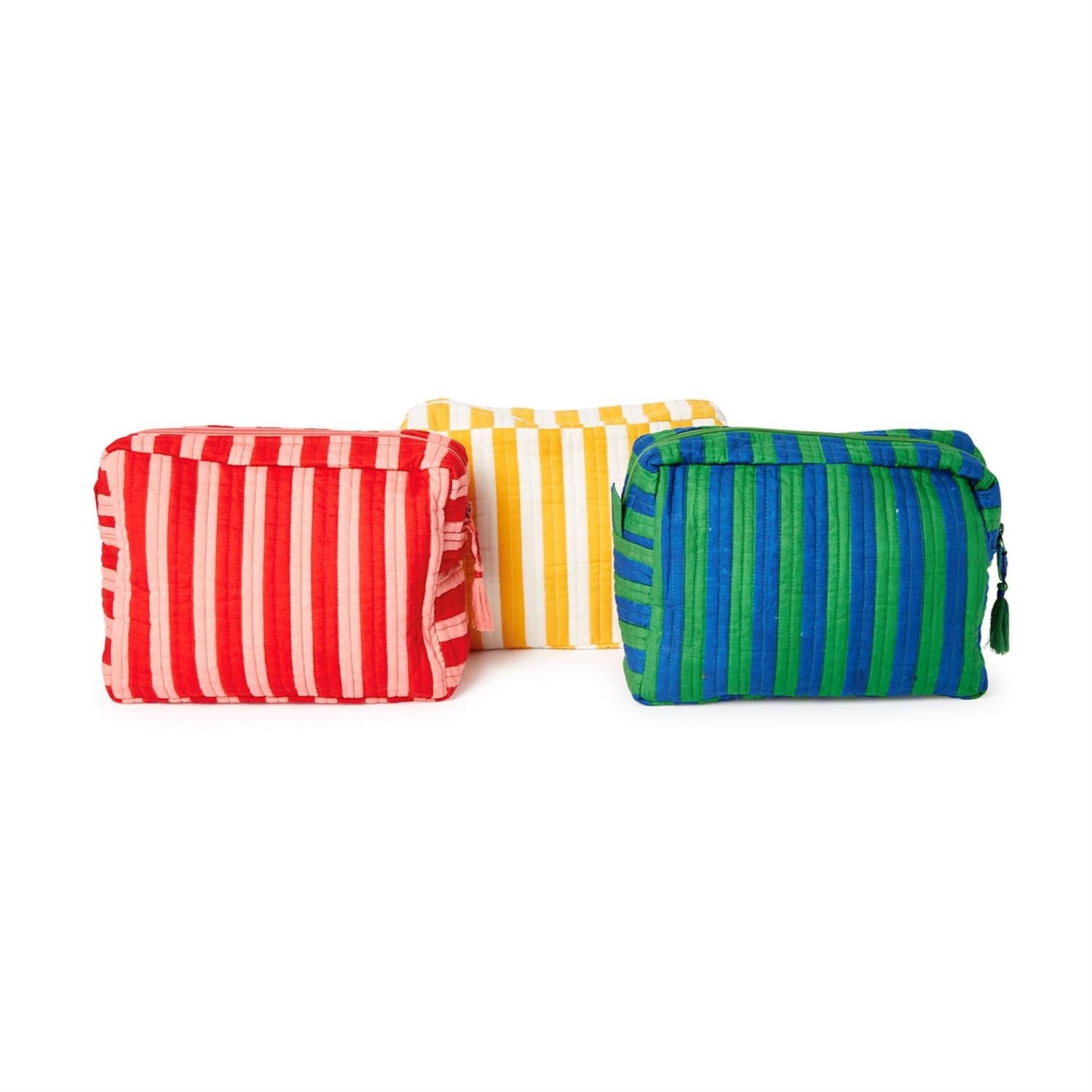 Striped Multi Purpose Pouch - Box Turtle