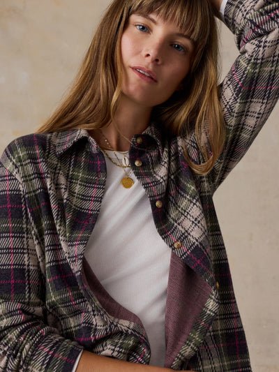 Sugar Hill Plaid Legend Sweater Shirt - Box Turtle