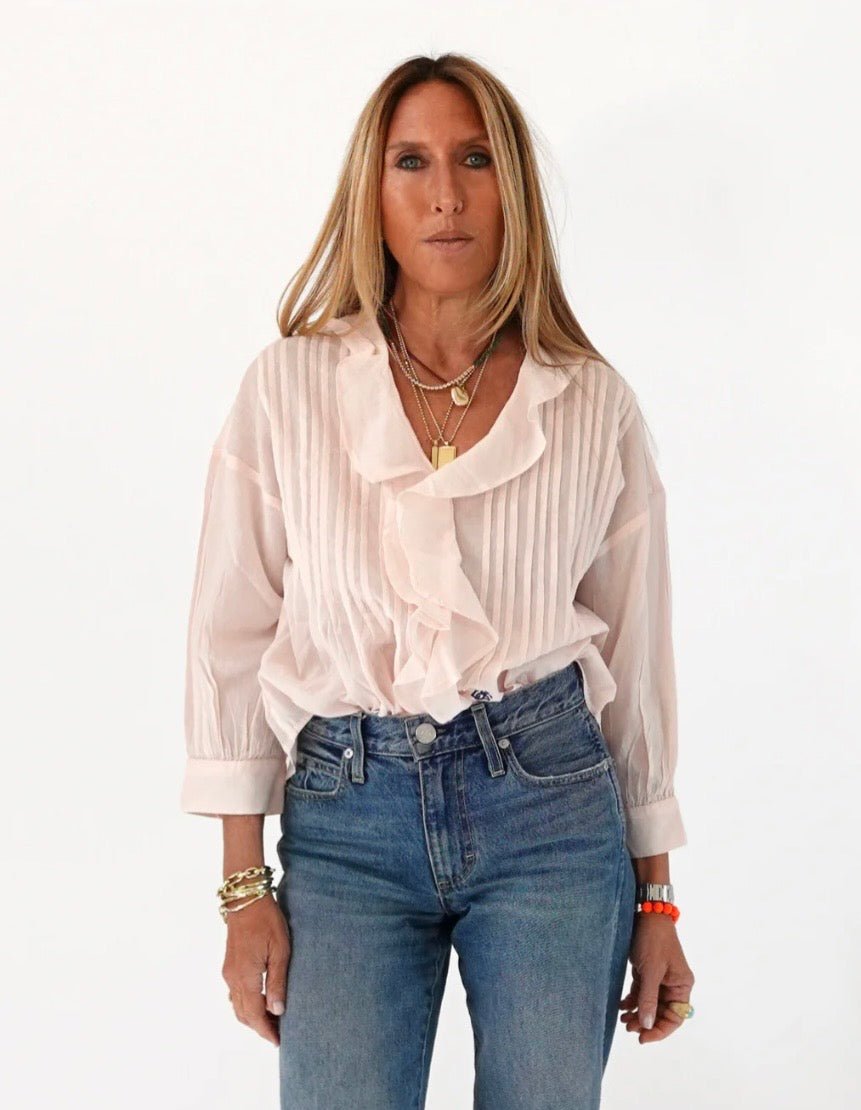 Sugar Pink Rosen Blouse - Box Turtle
