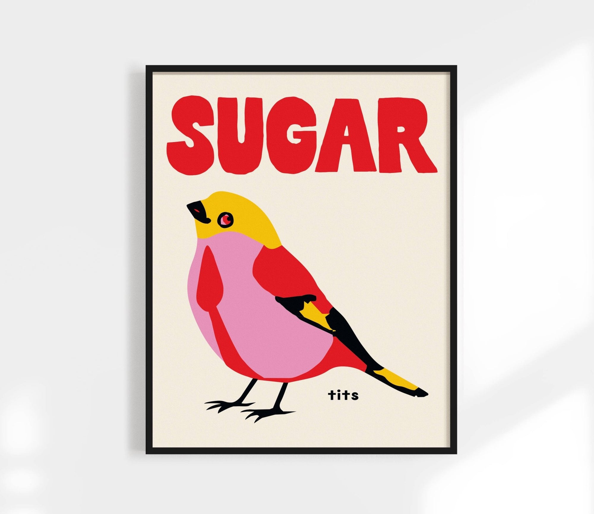 Sugar Tits Art Print - Box Turtle