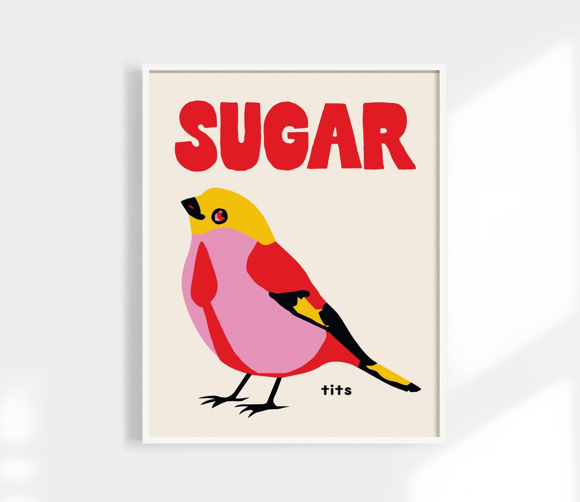 Sugar Tits Art Print - Box Turtle