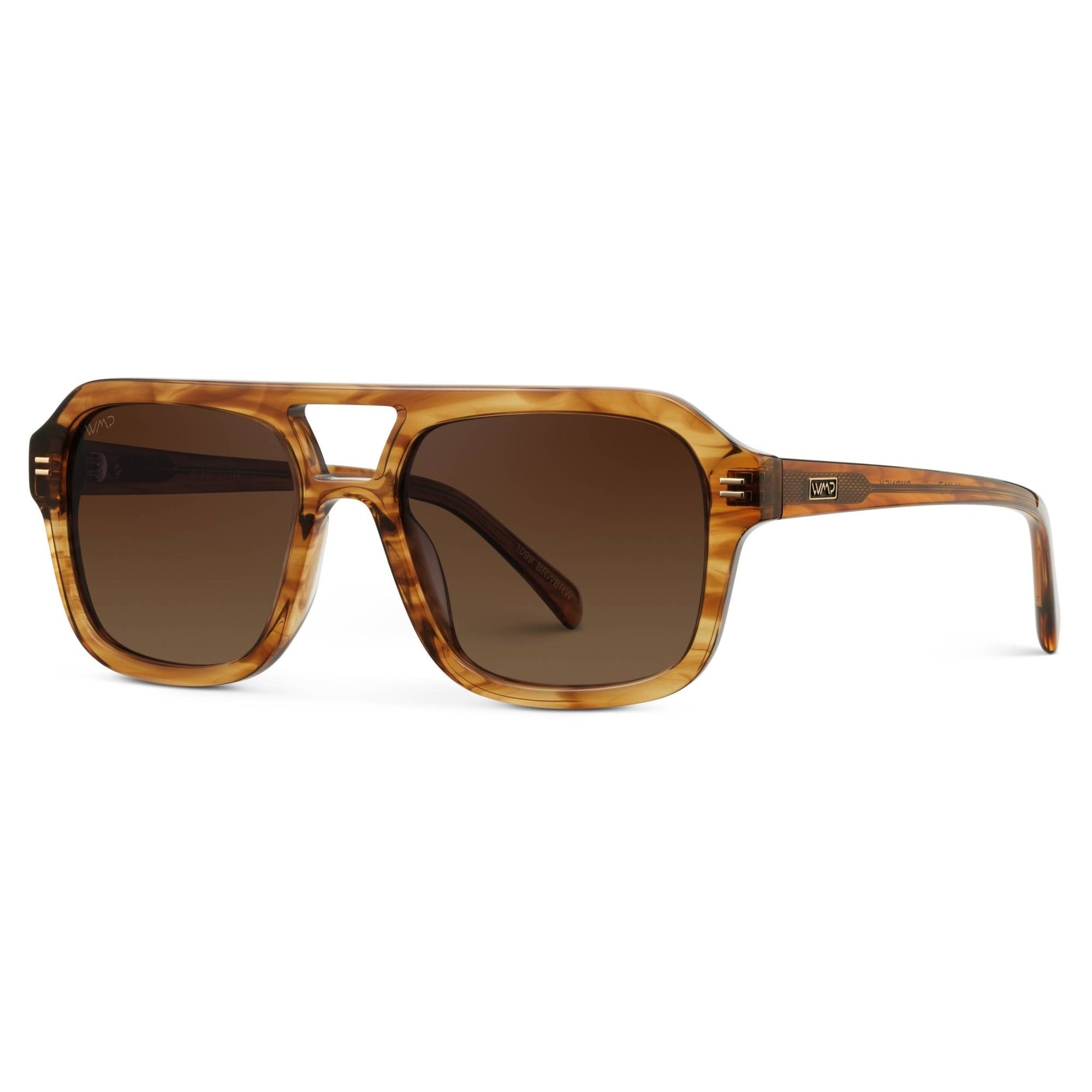 Sydney - Women's Retro Aviator Sunglasses - Box Turtle