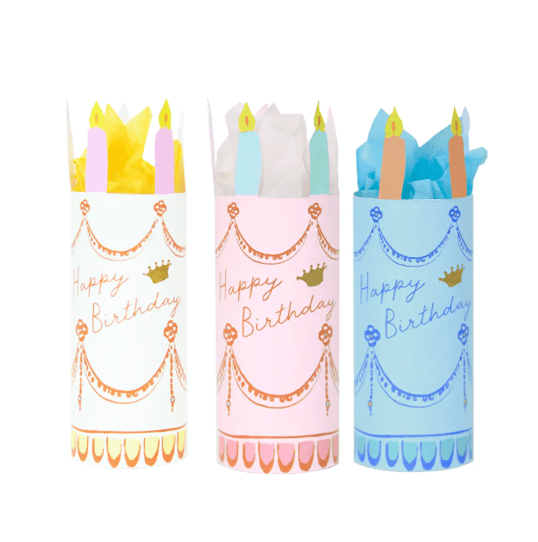 Tabletop Surprise"Happy Birthday" Cake - Box Turtle