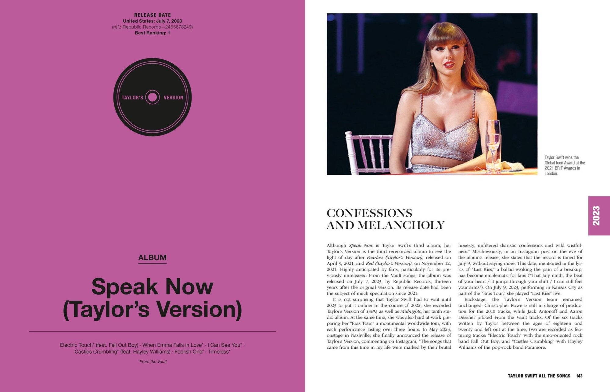 Taylor Swift All the Songs: The Story Behind Every Track - Box Turtle