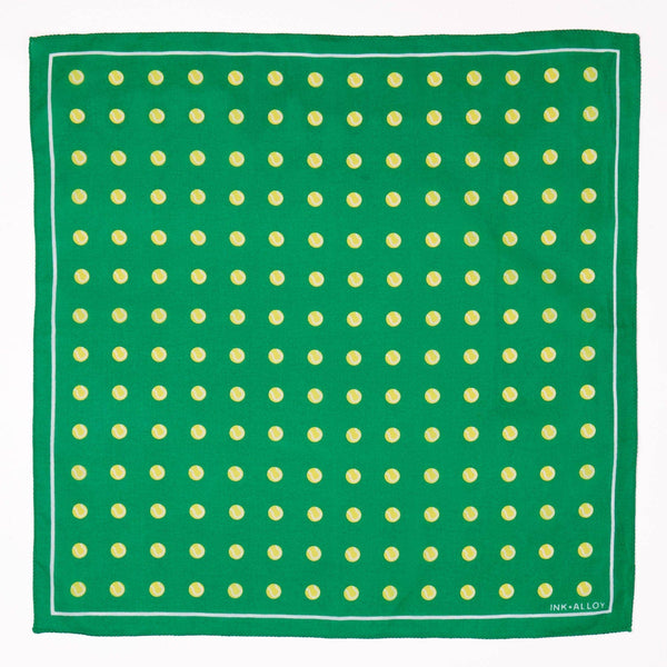 Tennis Ball Print Scarf - Box Turtle