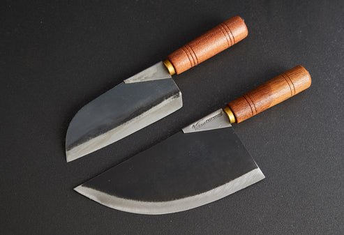 Thai Moon Knife Duo Set - Box Turtle