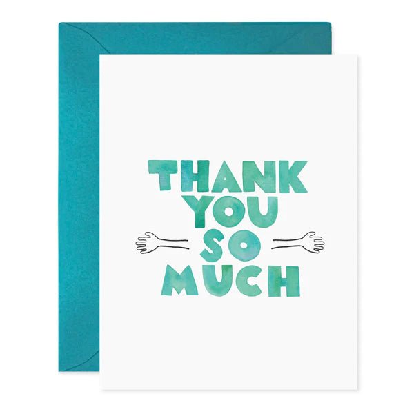 Thank You Hug Card - Box Turtle