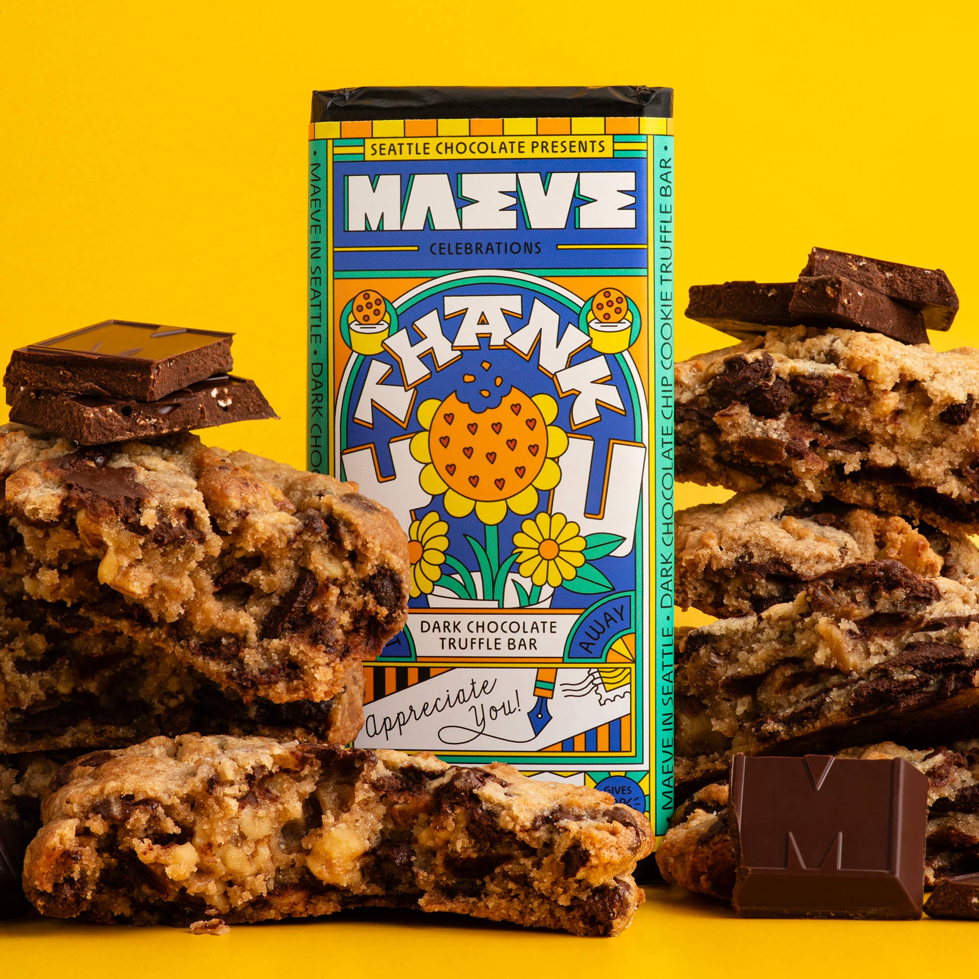 Thank You Truffle Bar - Box Turtle