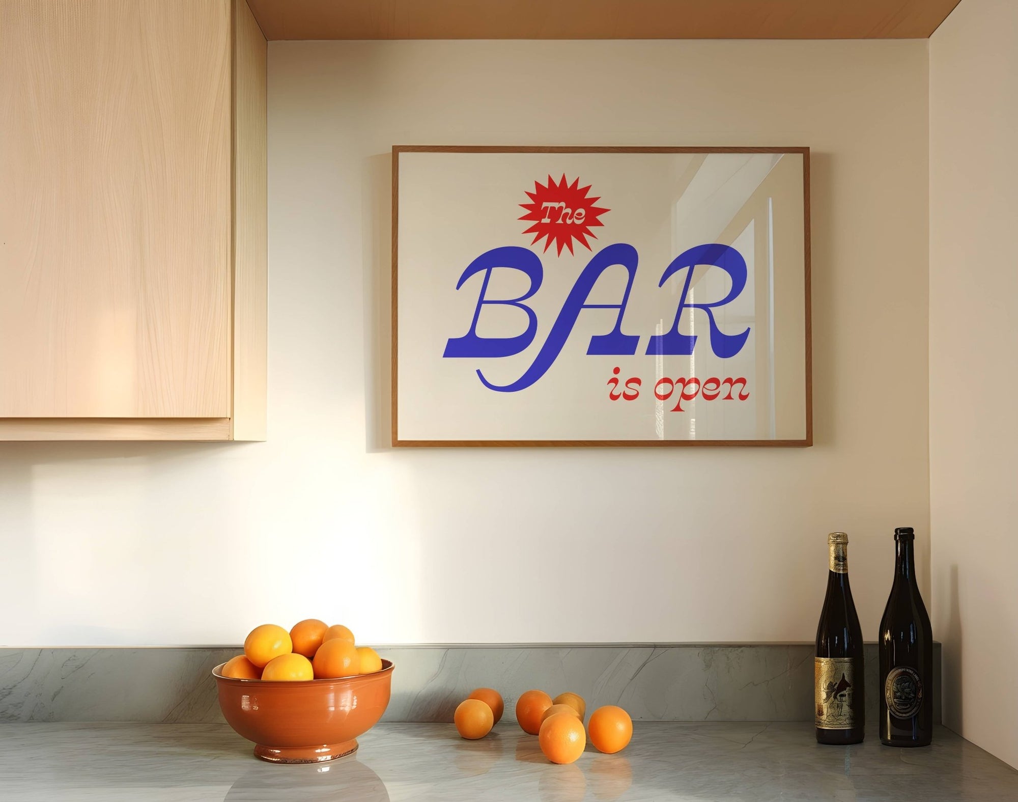 The Bar is Open Print - Box Turtle