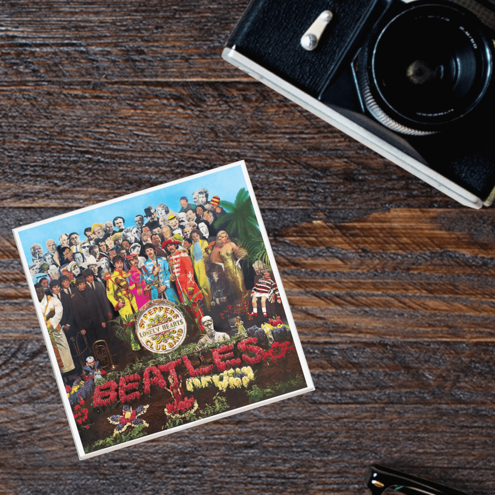 The Beatles Sgt. Pepper's Lonely Hearts Club Band Coaster - Box Turtle