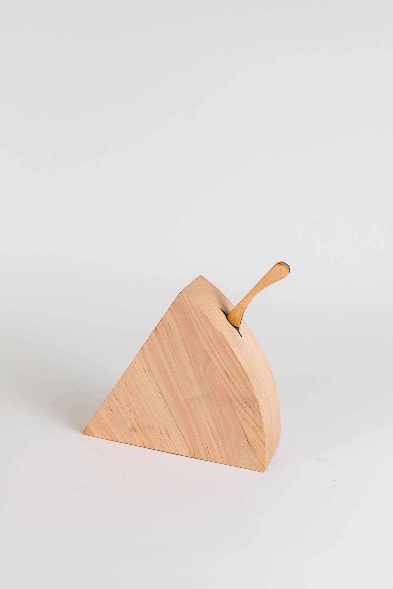 The Cheese Block with Hand - Forged Knife - Box Turtle