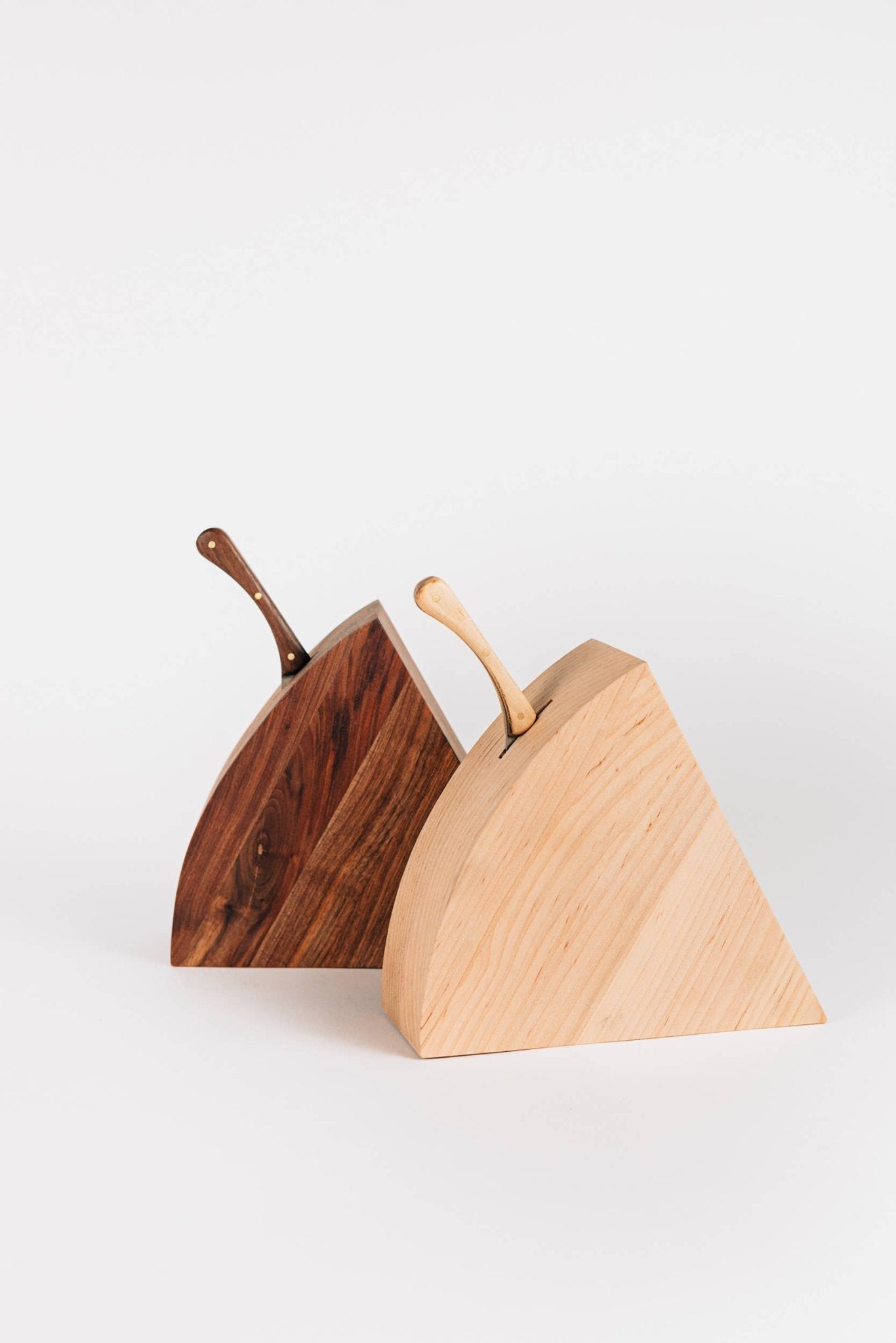 The Cheese Block with Hand - Forged Knife - Box Turtle