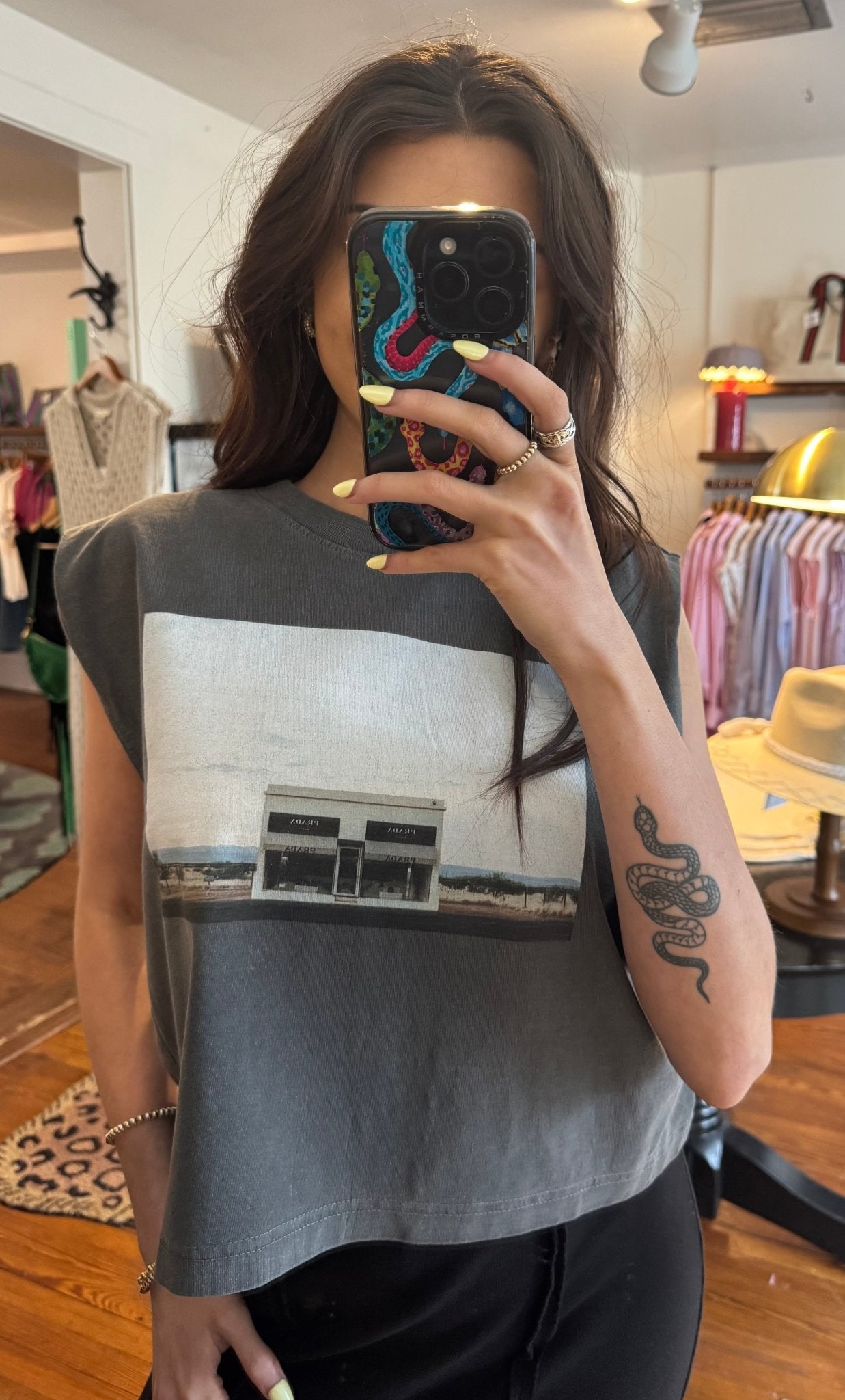 The Iconic Marfa Boxy Tank - Box Turtle