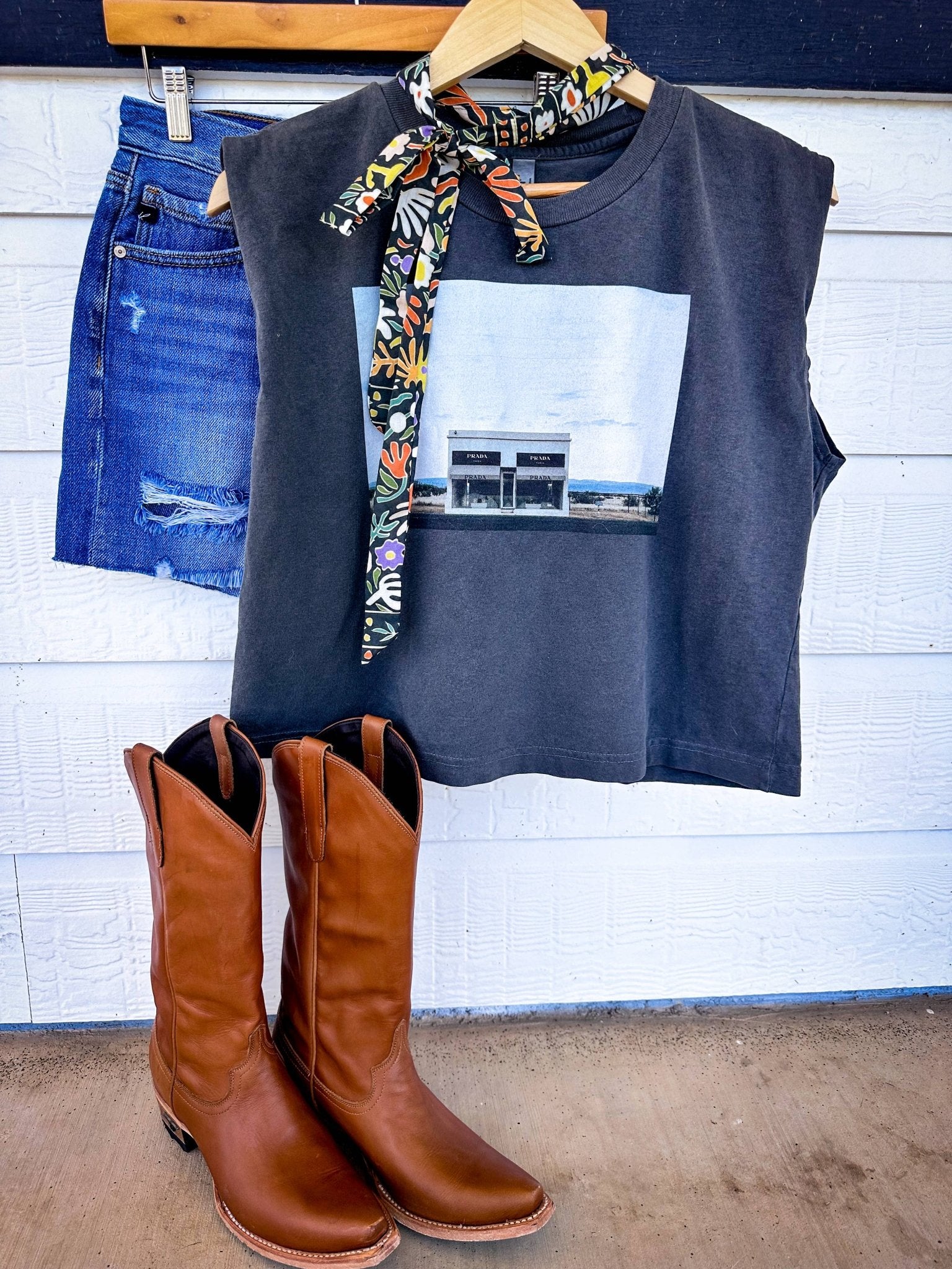 The Iconic Marfa Boxy Tank - Box Turtle