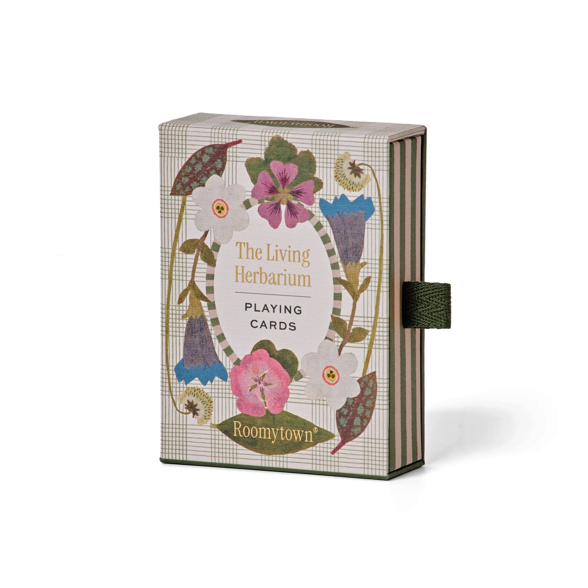 The Living Herbarium Single Deck Playing Cards - Box Turtle
