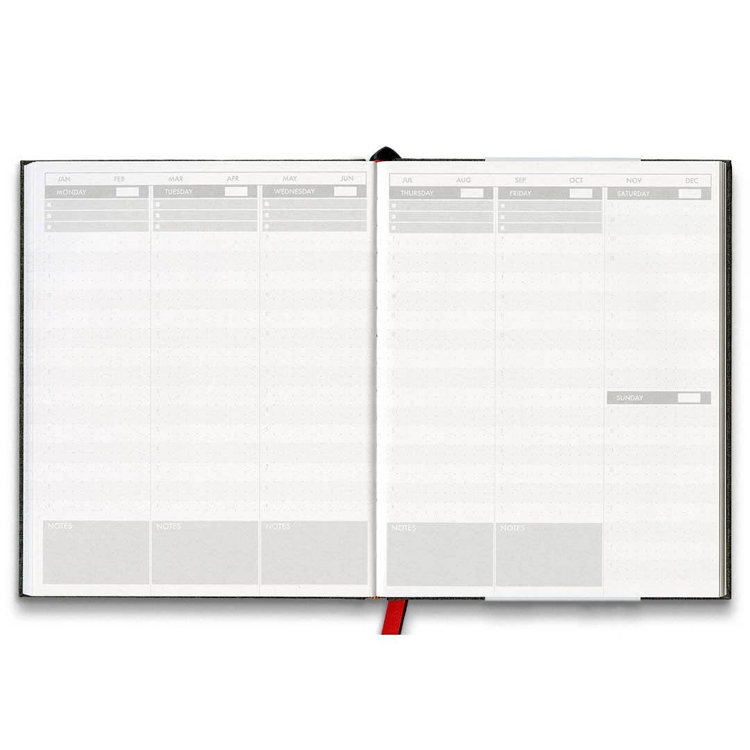The Undated Planner - Box Turtle