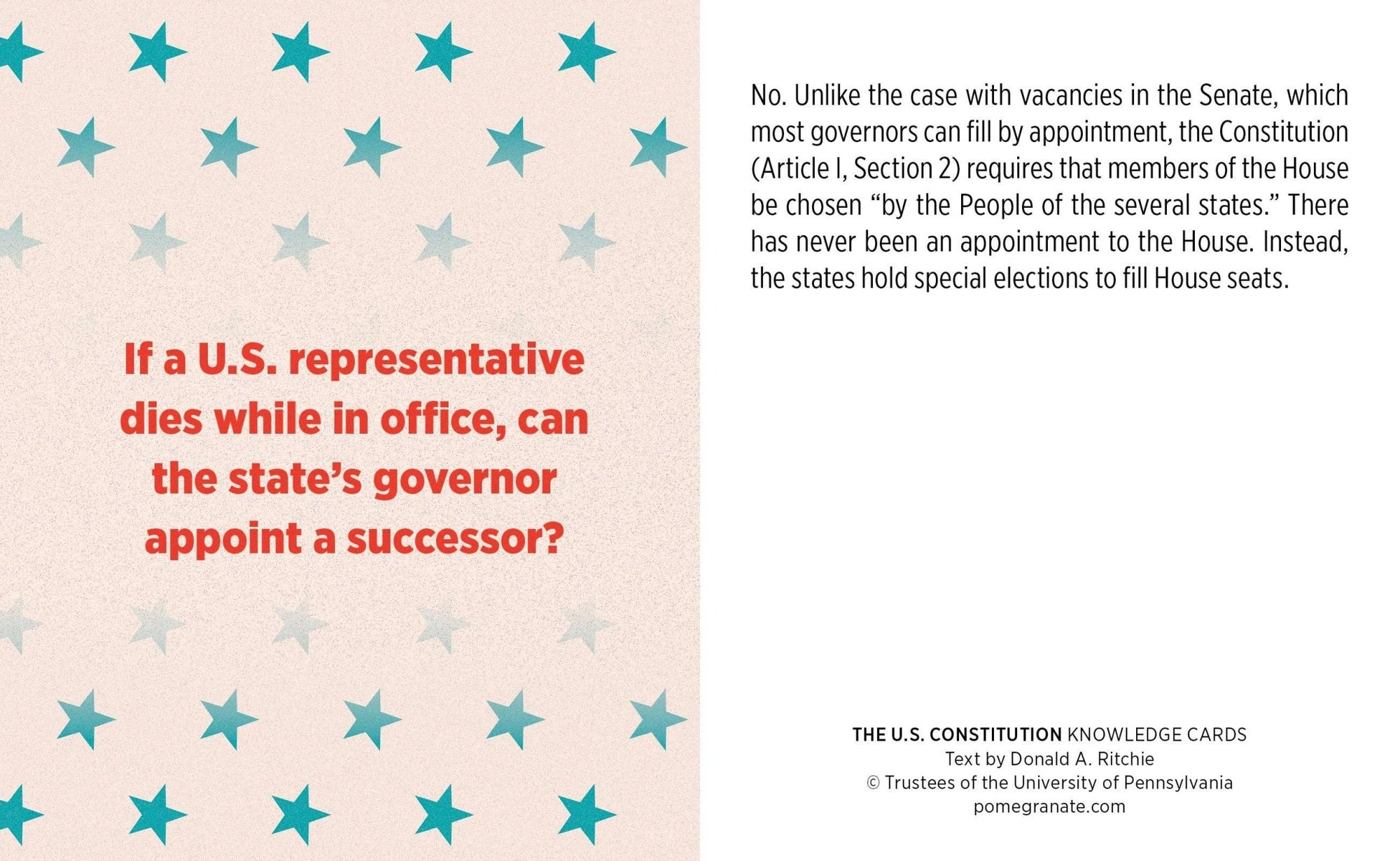 The U.S. Constitution Quiz Cards - Box Turtle