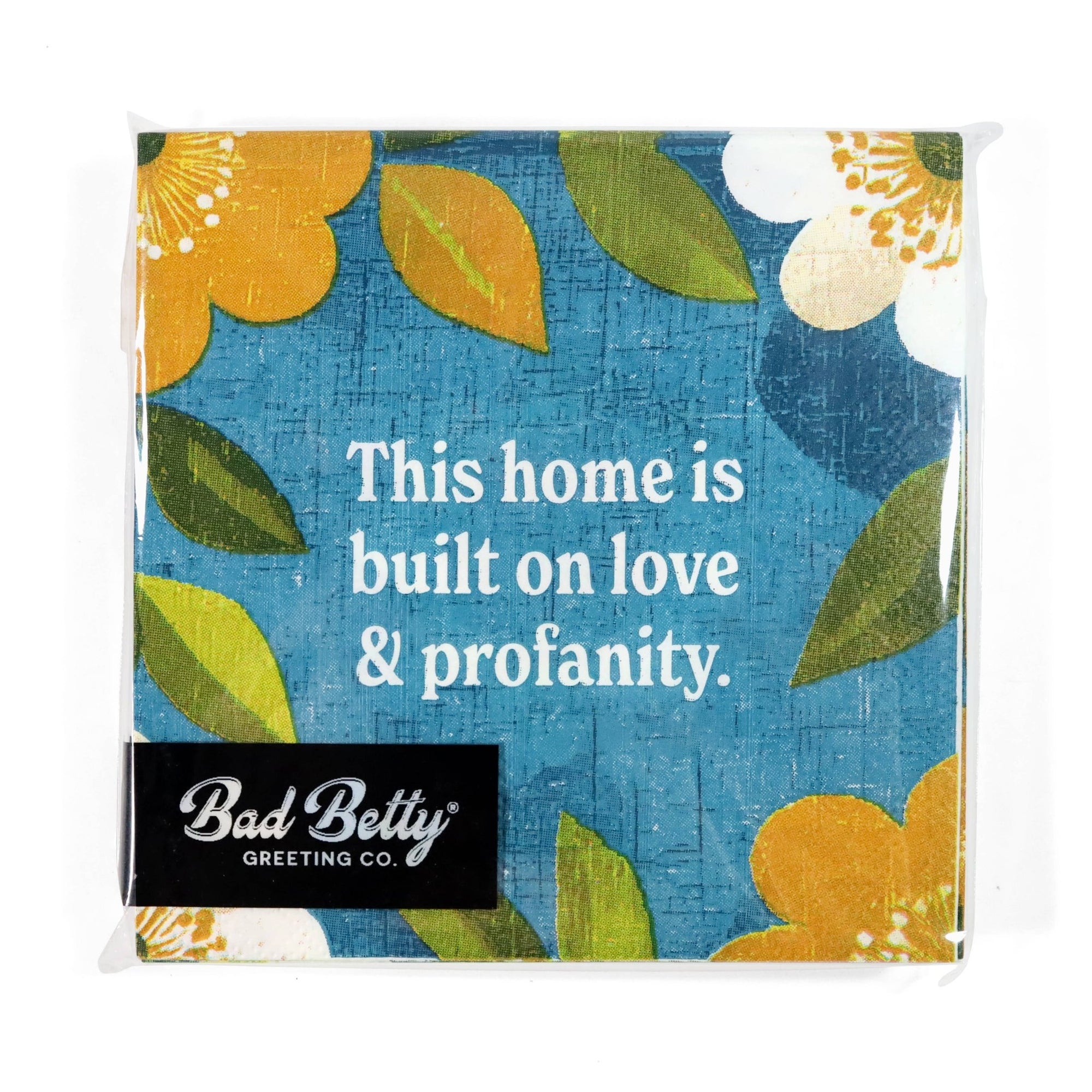 This Home Is Built on Love &amp; Profanity - Cocktail Napkins - Box Turtle