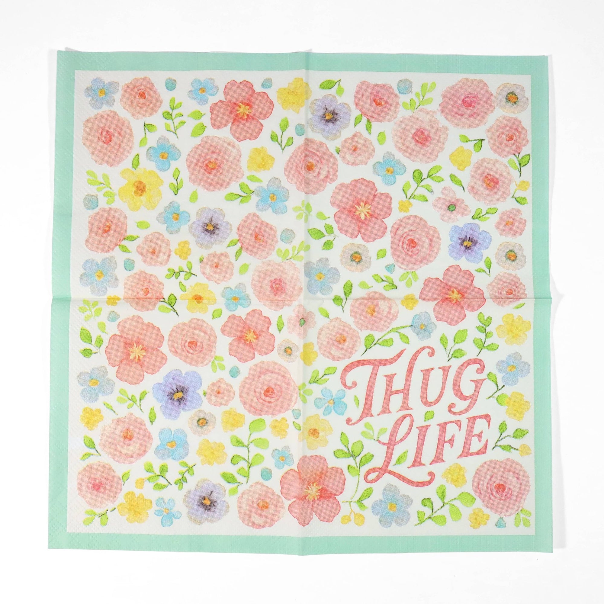 Thug Life - Funny Granny Cocktail Napkins - Box Turtle
