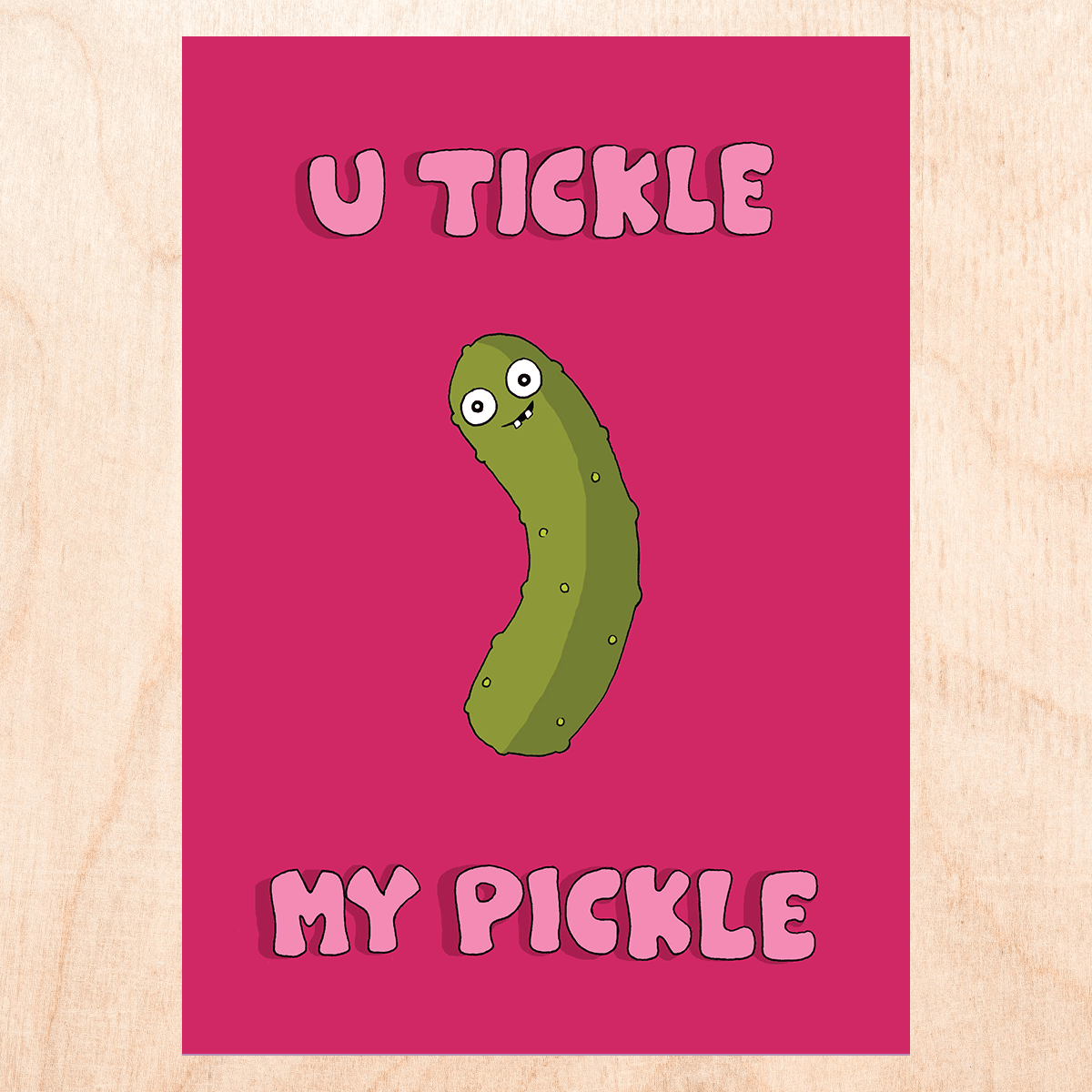 Tickle Pickle Card - Box Turtle