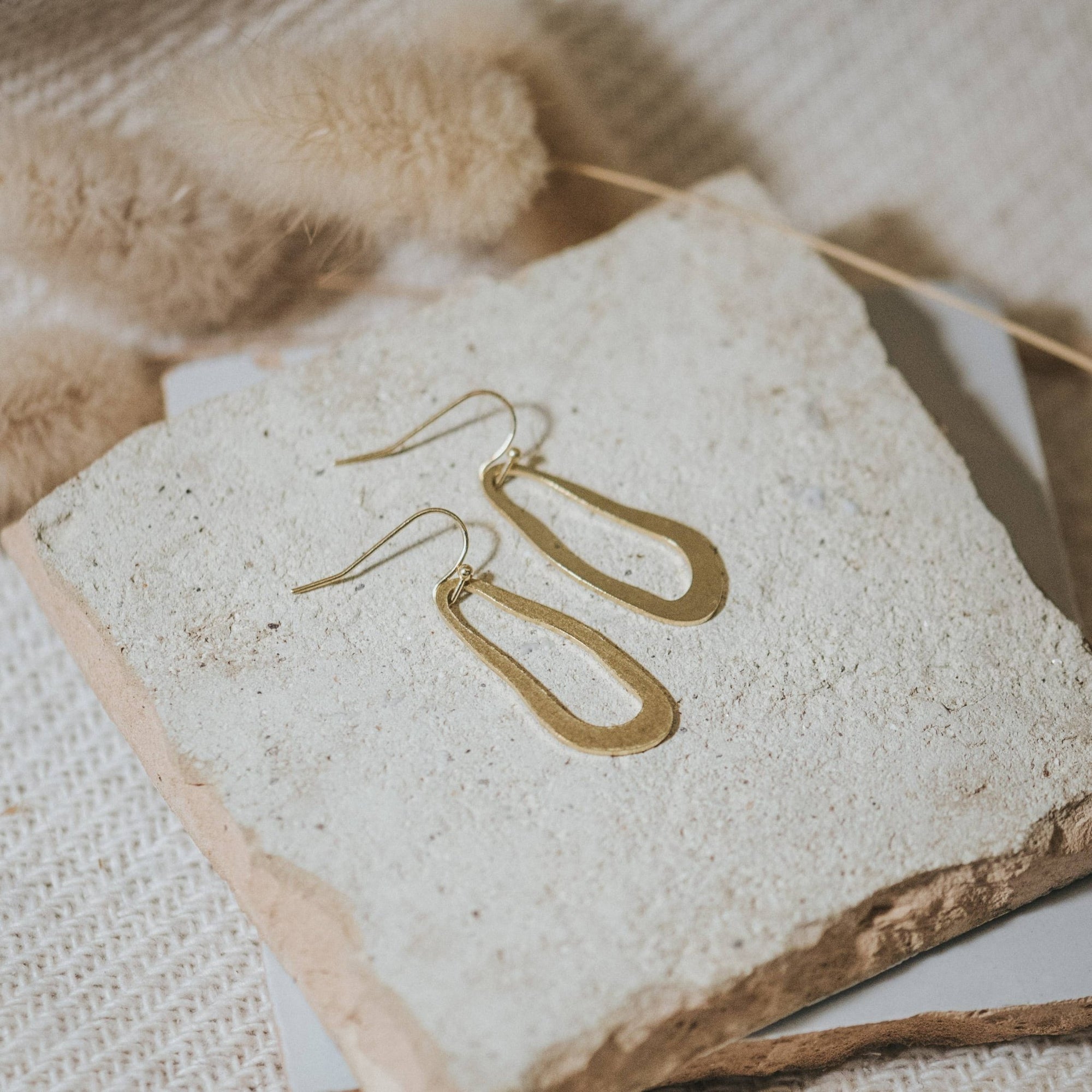 Tidal Earrings - Box Turtle