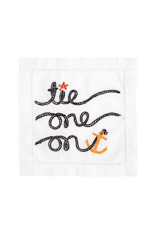 August Morgan Clever Cocktail Napkins