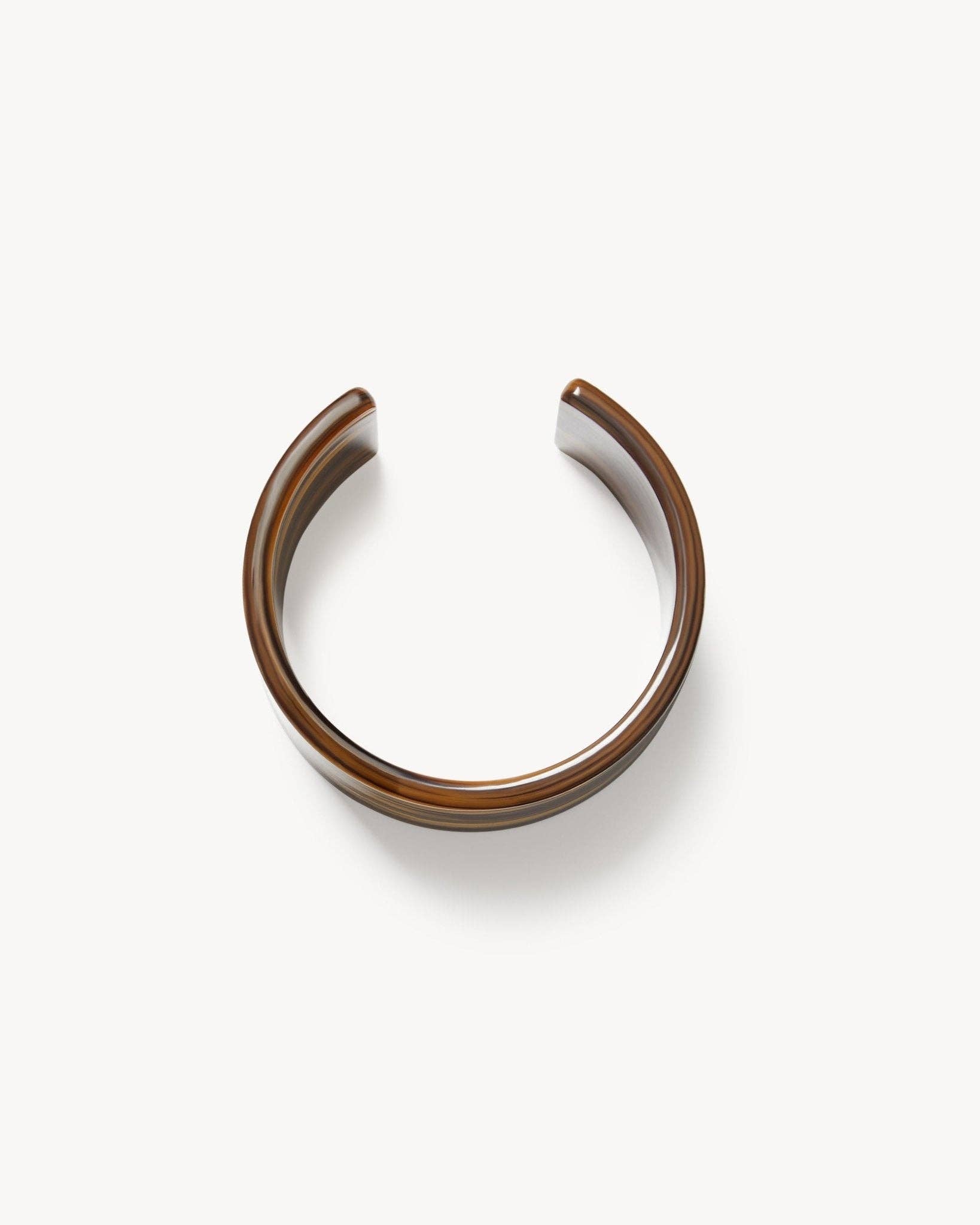 Tiger's Eye Jumbo Cuff - Box Turtle