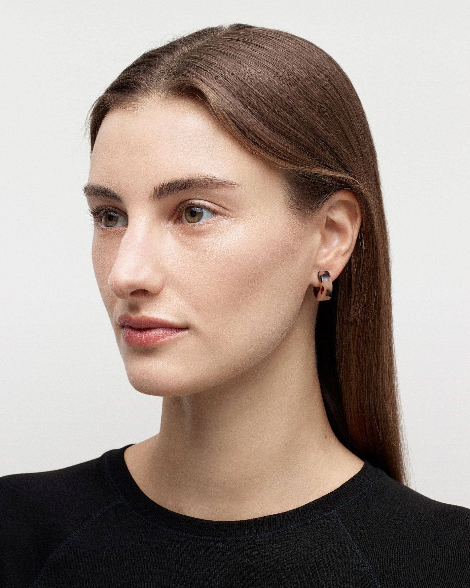 Tiger's Eye Muse Hoops - Box Turtle