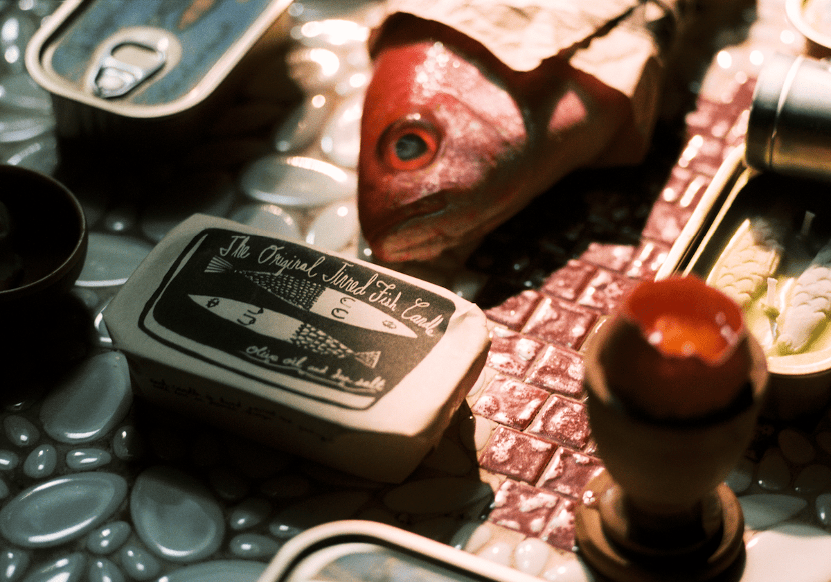 Tinned Fish Candle - Olive Oil and Sea Salt - Box Turtle