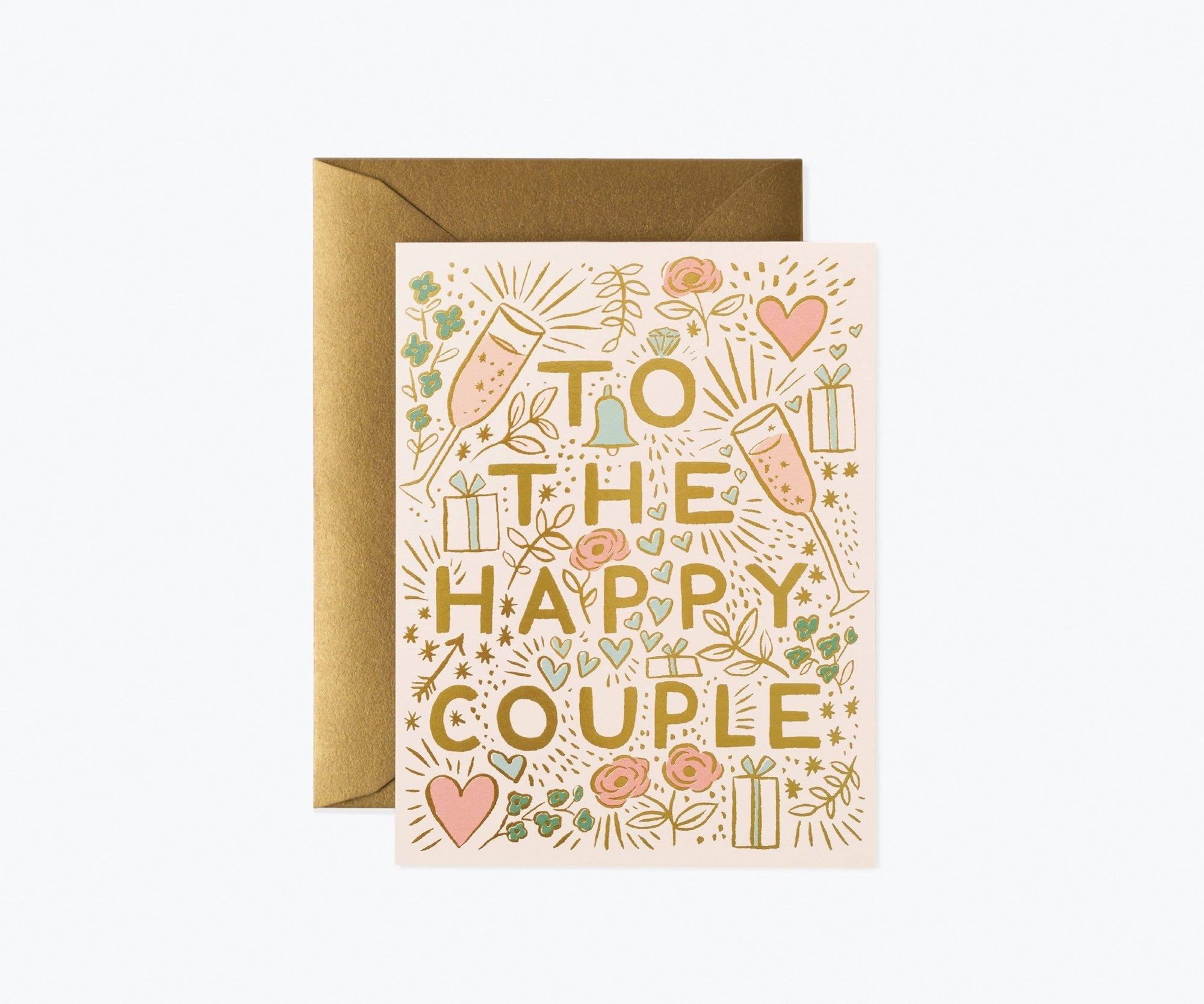To the Happy Couple Card - Box Turtle