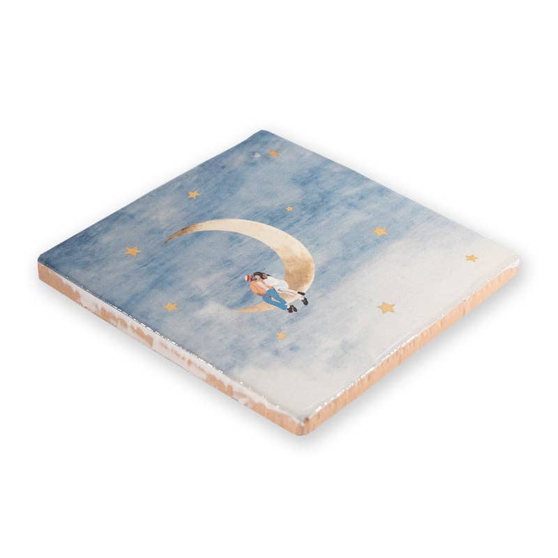 To the Moon and Back StoryTile - Box Turtle