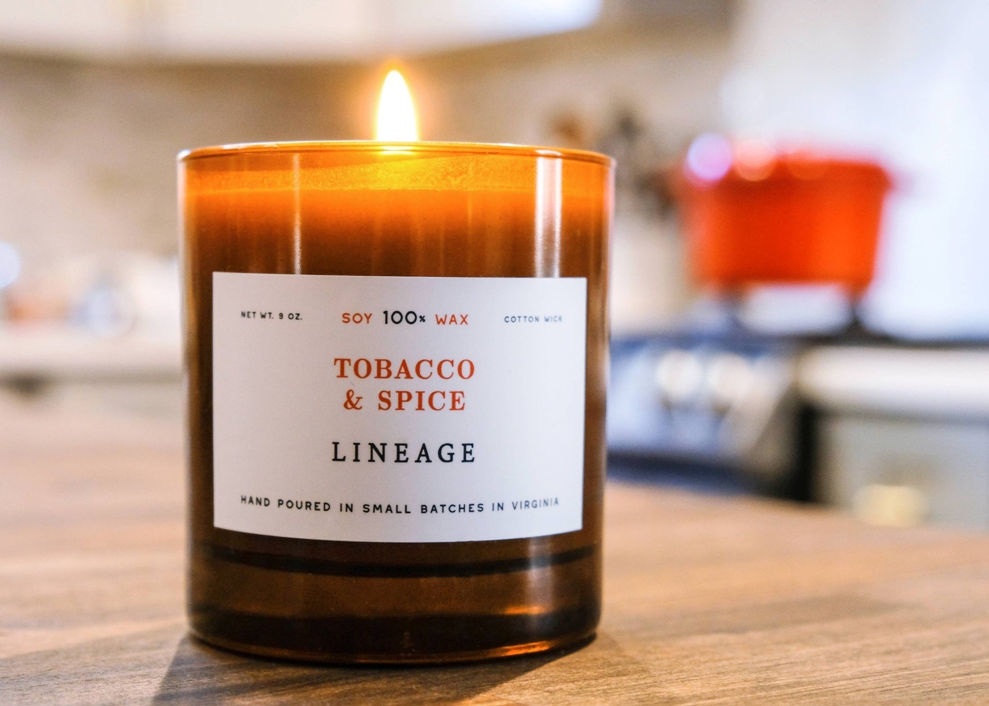 Tobacco & Spice Candle - Box Turtle