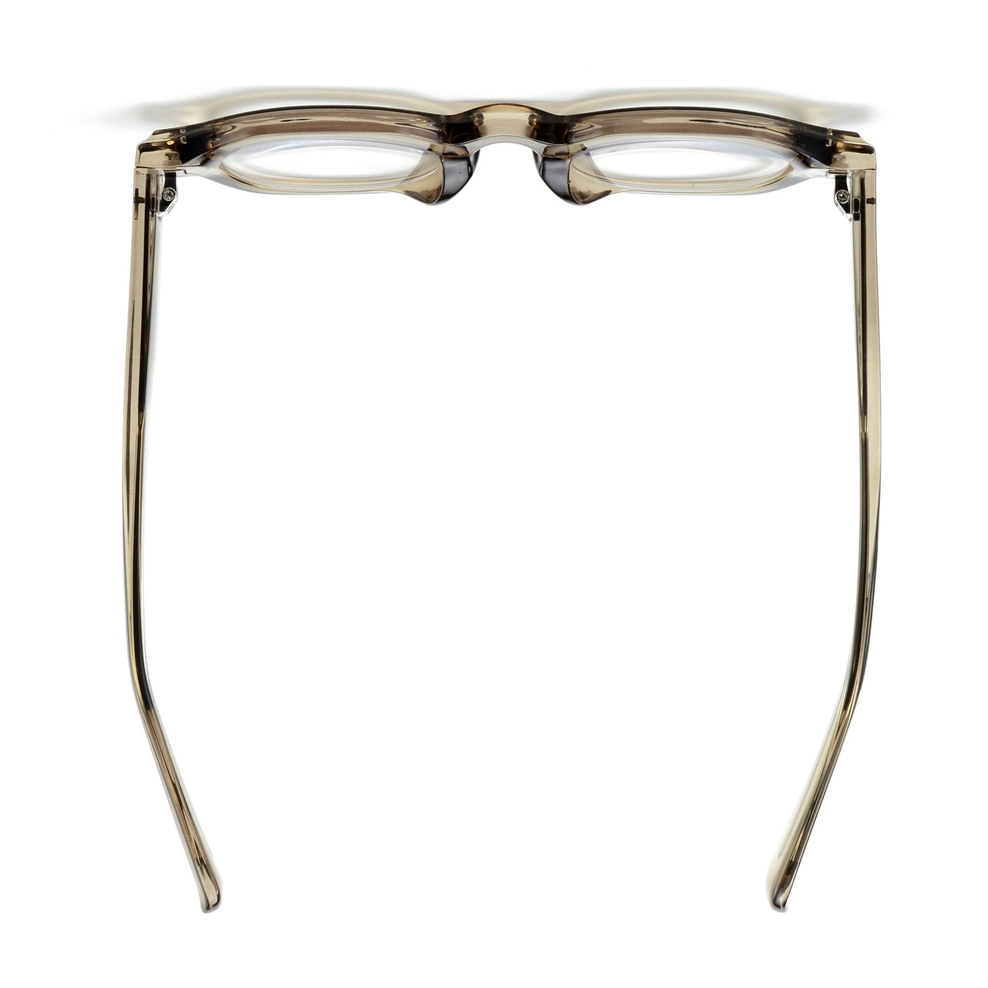 Toby Transparent Olive Green Glasses - Box Turtle