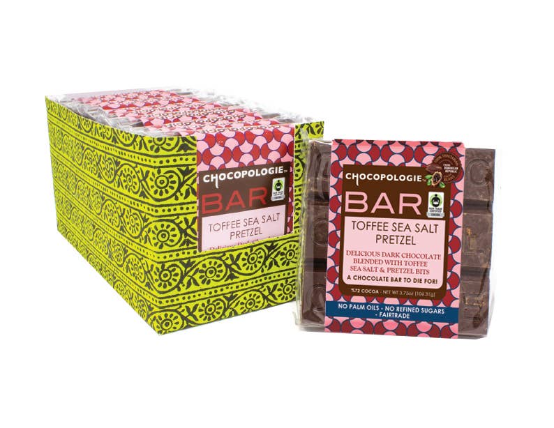 Toffee Sea Salt Pretzel Bar - Box Turtle