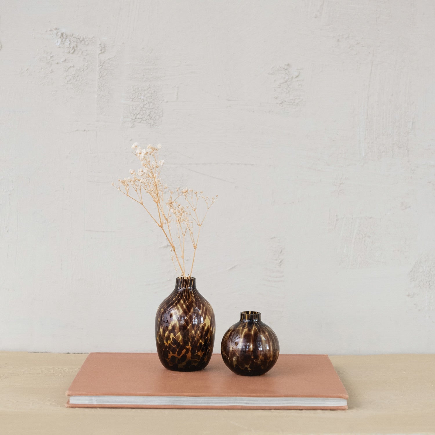 Tortoise Glass Vase - Box Turtle