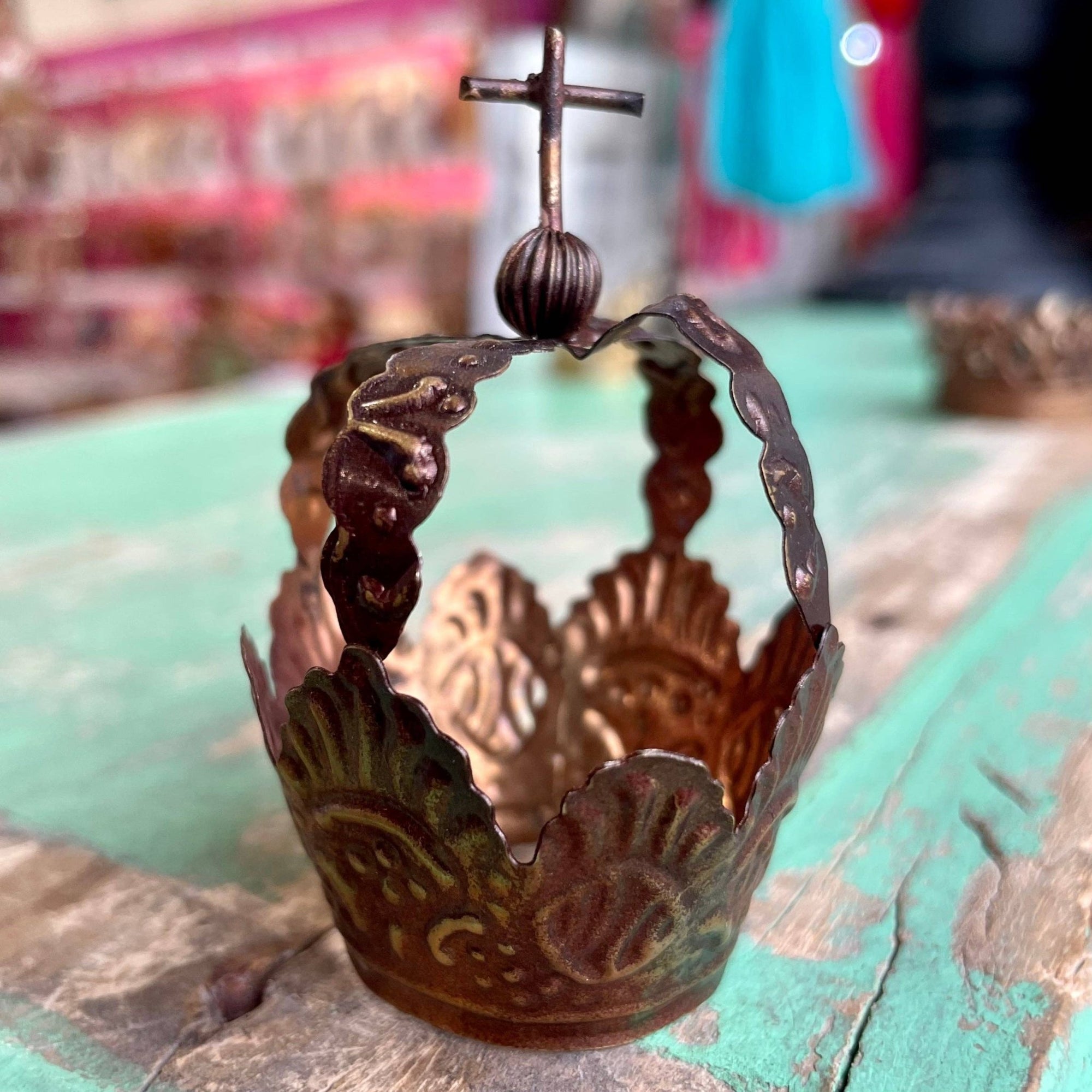 Traditional Clear Mini Crowns - Box Turtle