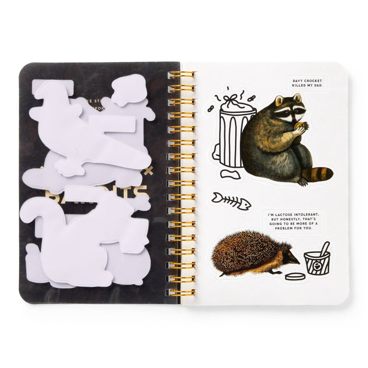 Trash Bandits Sticker Book - Box Turtle