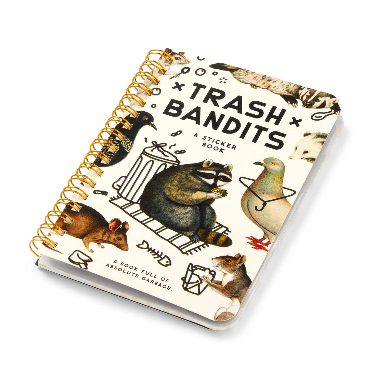 Trash Bandits Sticker Book - Box Turtle