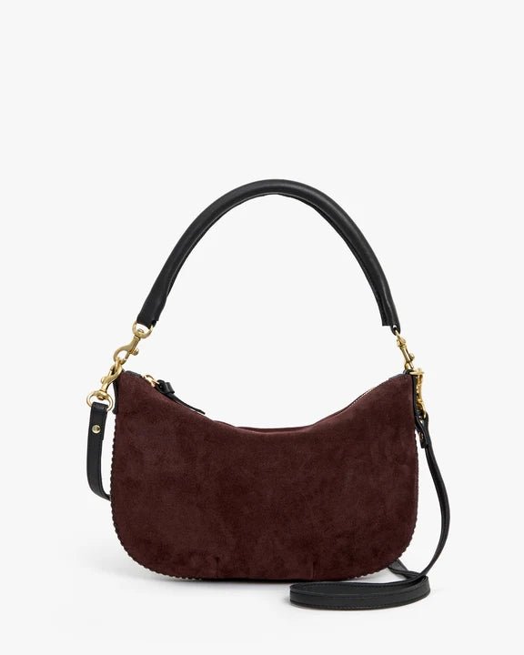 Truffle Suede Petit Moyen Messenger Bag - Box Turtle