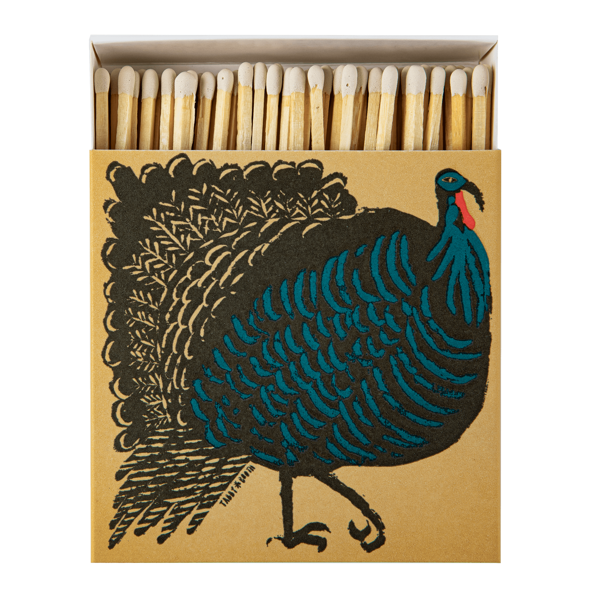 Turkey - Safety Matches - Box Turtle