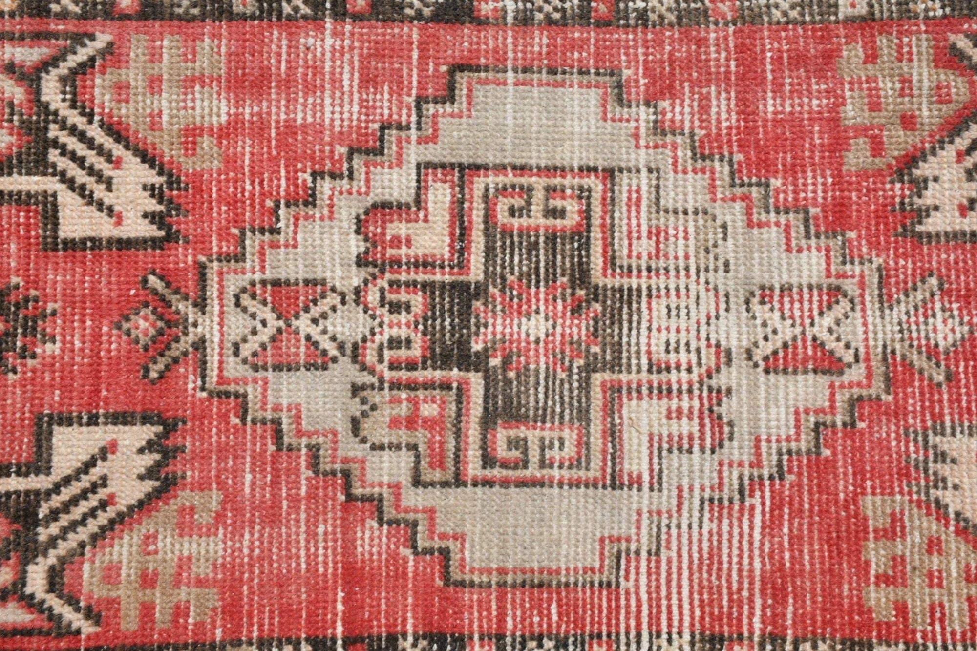 Turkish Red Solid Wool Rug - Box Turtle