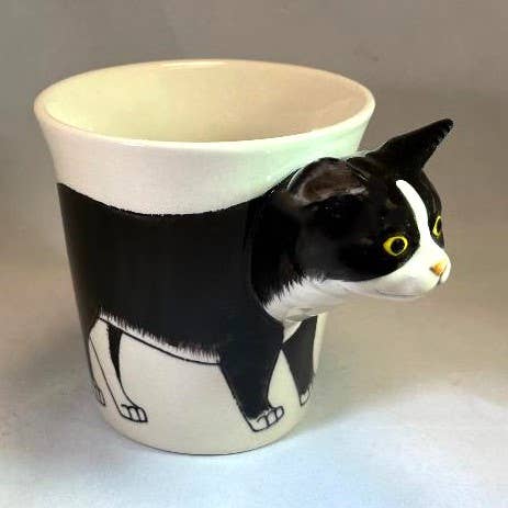 Tuxedo Cat Mug - Box Turtle