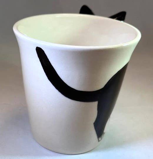 Tuxedo Cat Mug - Box Turtle